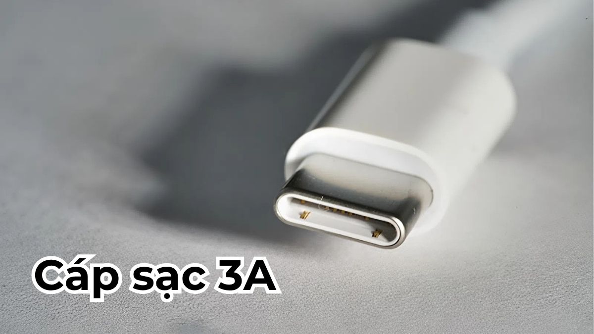 Cáp sạc 3A là gì? Giữa cáp sạc 3A và 6A nên chọn cáp sạc nào?